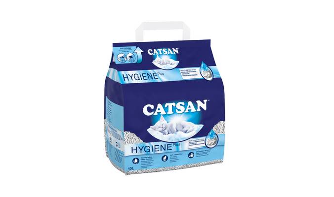 Catsan Hygiene Non-Clumping Odour Control Cat Litter 10L