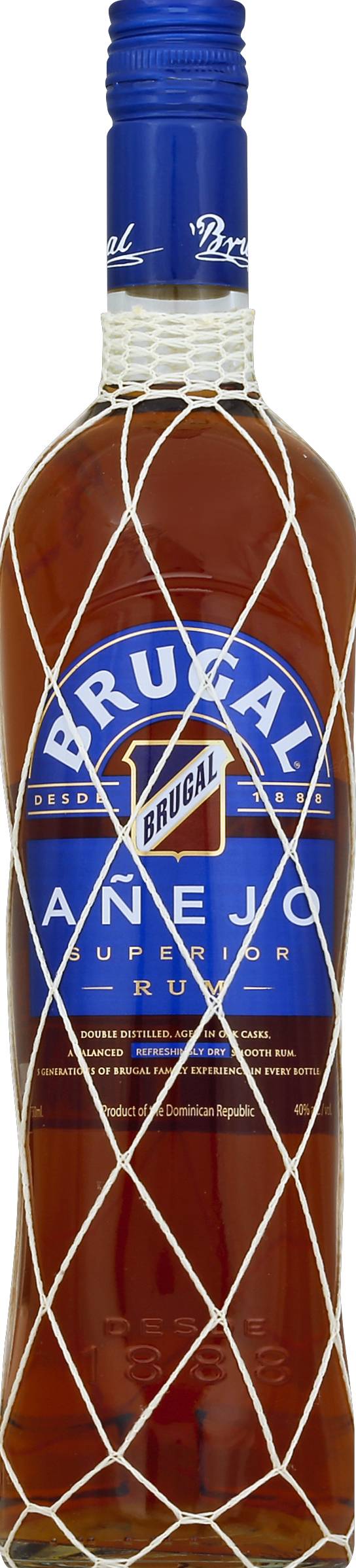 Brugal Anejo Superior Rum (750 ml)