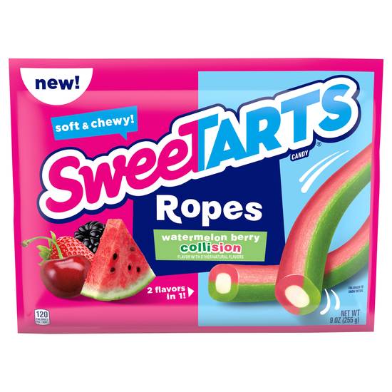 Sweetarts Ropes Watermelon Berry Collision (9 oz)