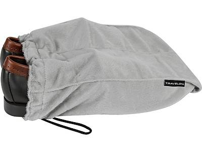 Travelon Polyester Shoe Bags, Gray, 2.25H (22235-500)