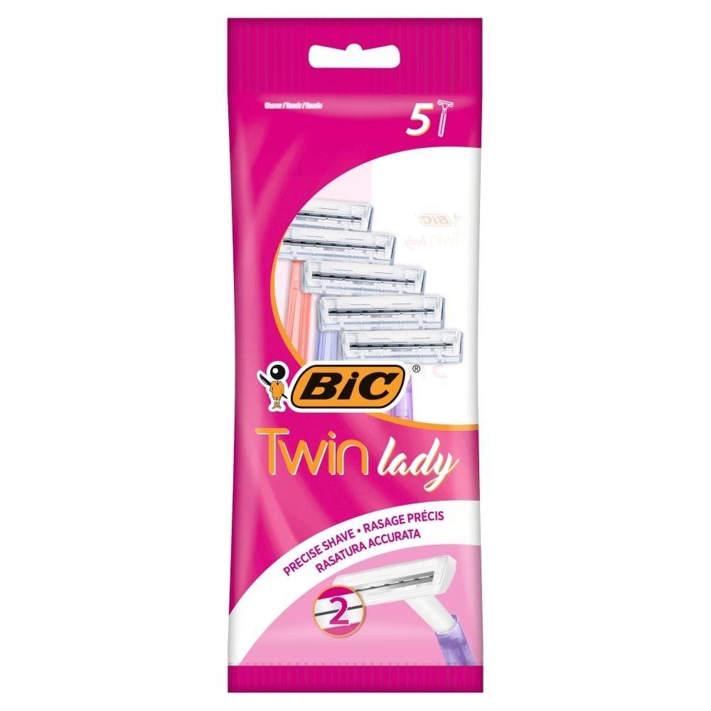 BiC Twin Lady 2 ostrzowa golarka 5 sztuk