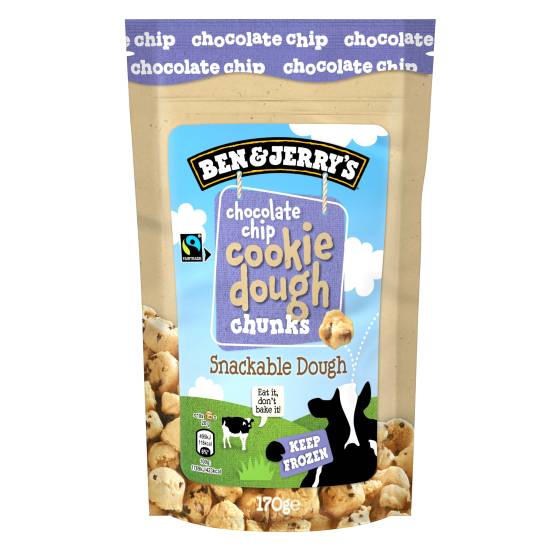Ben & Jerry's Cookie Dough Chunks Chocolate Chip (170g)