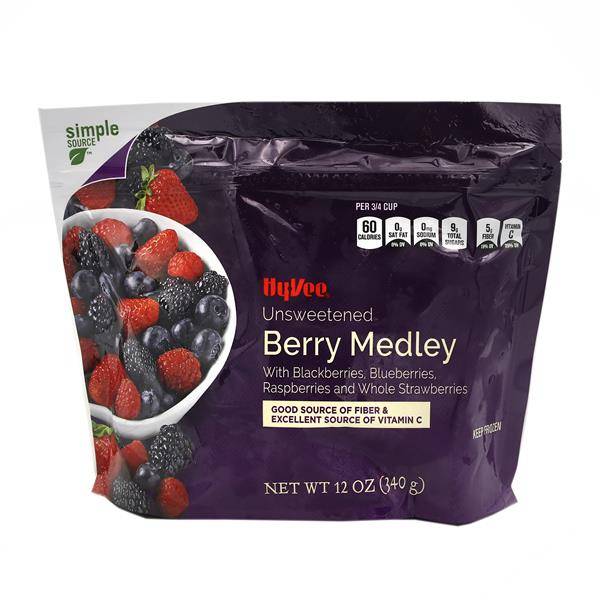 Hy-Vee Berry Medley (unsweetened)