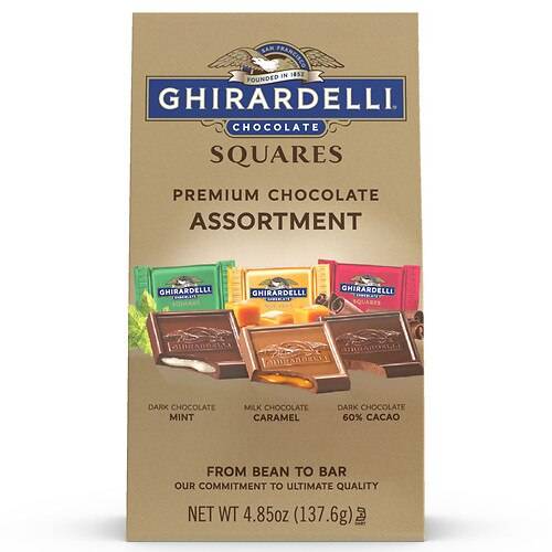 Ghirardelli Squares Premium Chocolate Assortment Assorted Favorites - 4.85 oz