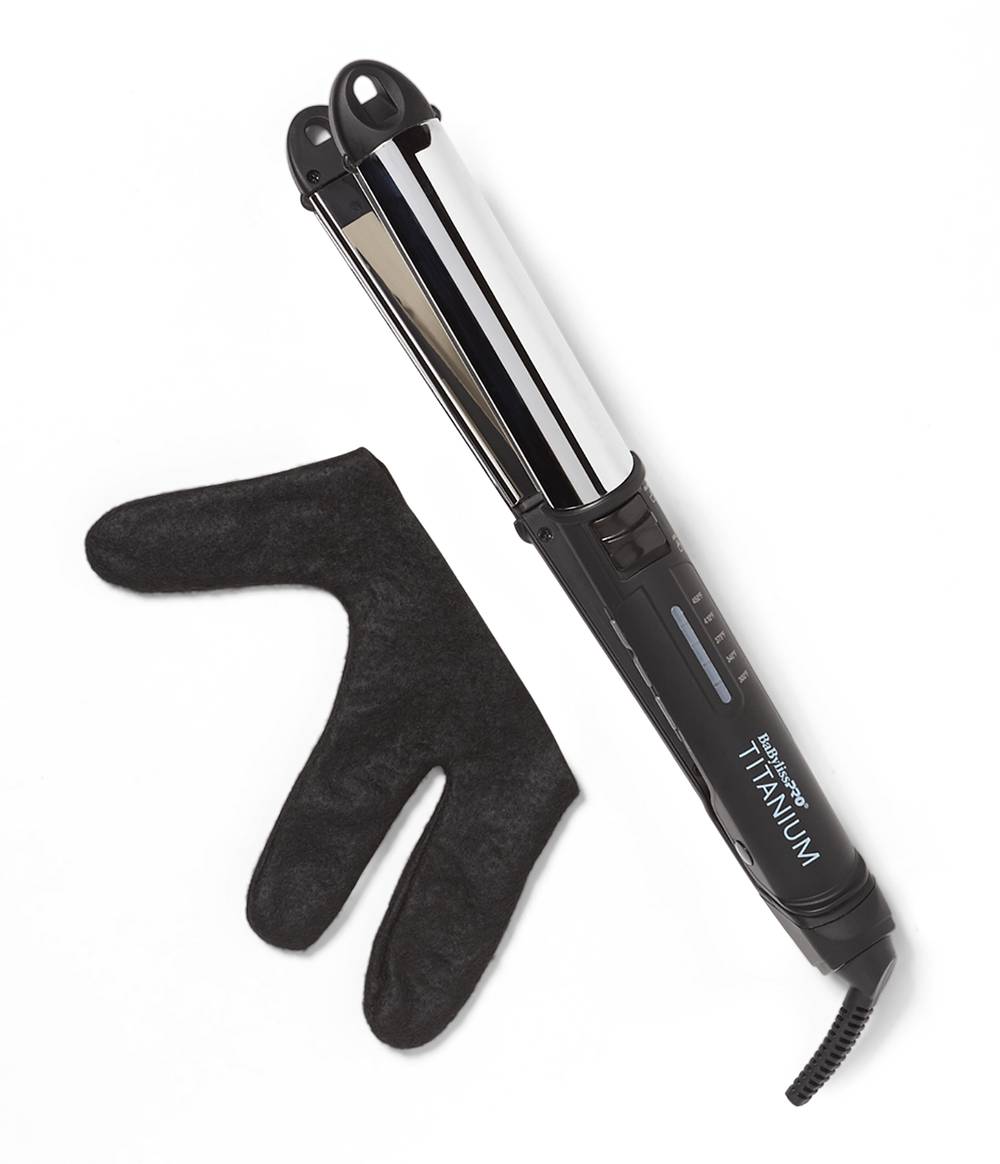BaBylissPRO Prima Titanium Hair Styling Flat Iron, 1 in