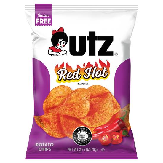 Utz Gluten Free Red Hot Potato Chips