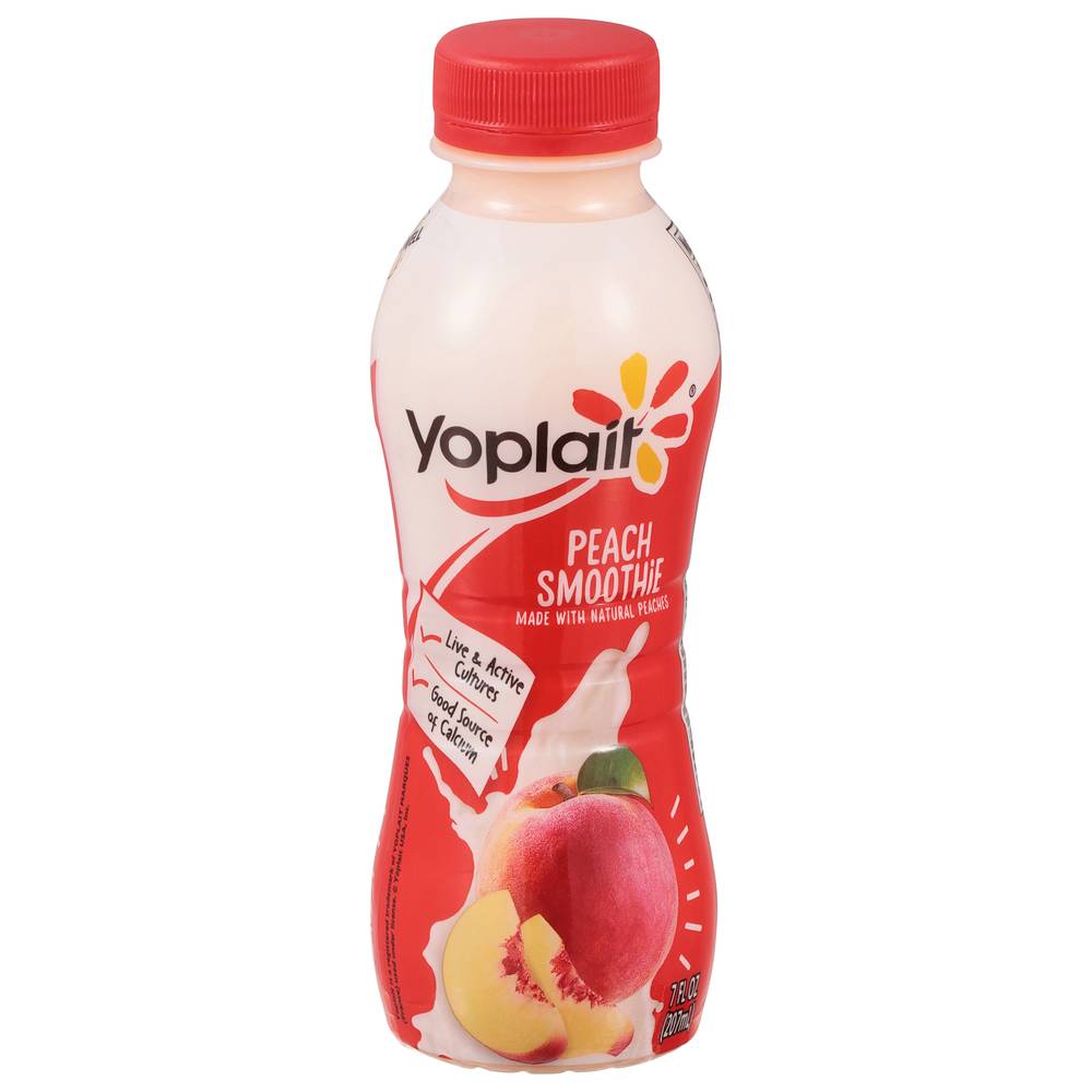 Yoplait Smoothie, Peach (7 fl oz)