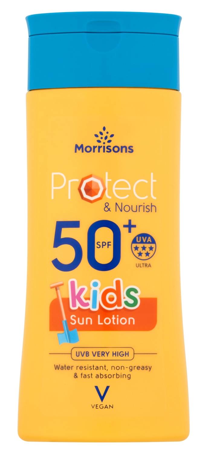 Morrisons Kids Coloured Sun Lotion SPF50+ 200Ml