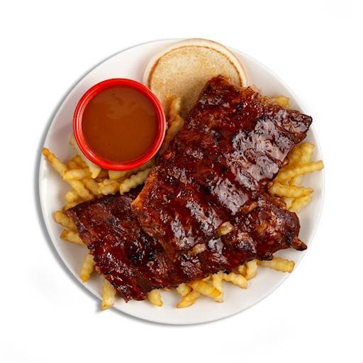 Repas côtes levées complètes / Rib Meal (Full Rack)