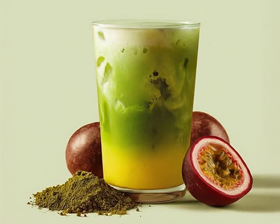 New! Passionfruit Matcha