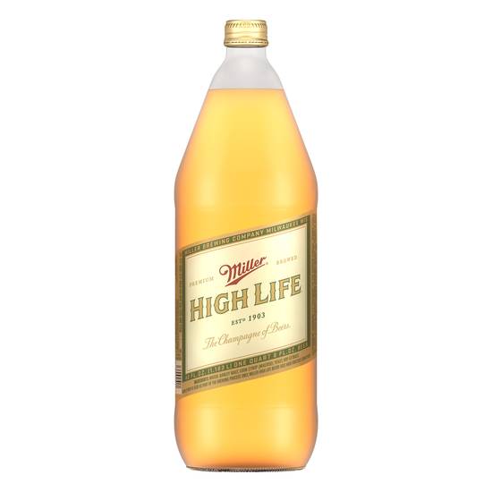 Miller High Life American Style Lager Beer (40 fl oz)
