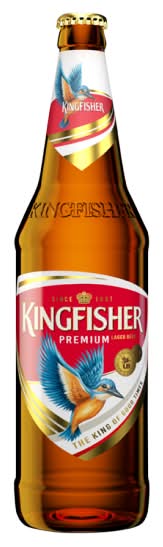 Kingfisher Premium Lager Beer (650ml)