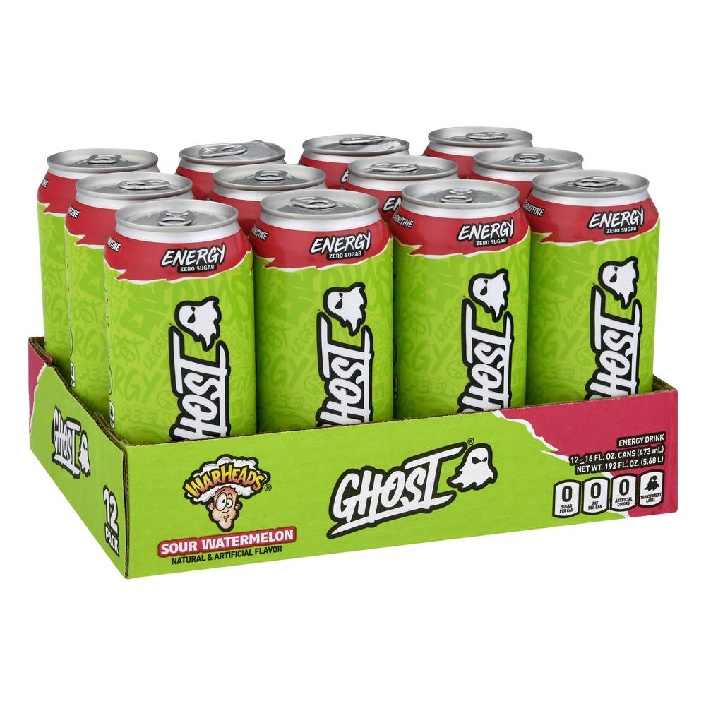 Ghost Natural & Artificial Flavor Energy Drink (192 fl oz)