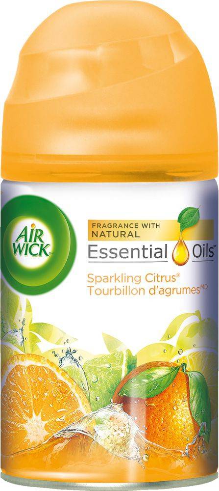 Air wick recharge de vaporisateur automatique au parfum de de tourbillon d'agrumes. (175 g) - freshmatic air freshener sparkling citrus (175 g)