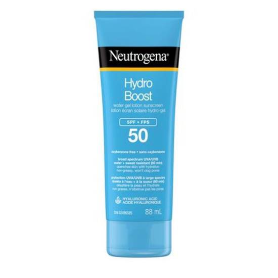 Neutrogena Hydro Boost Sunscreen Spf 50 Water Gel Lotion