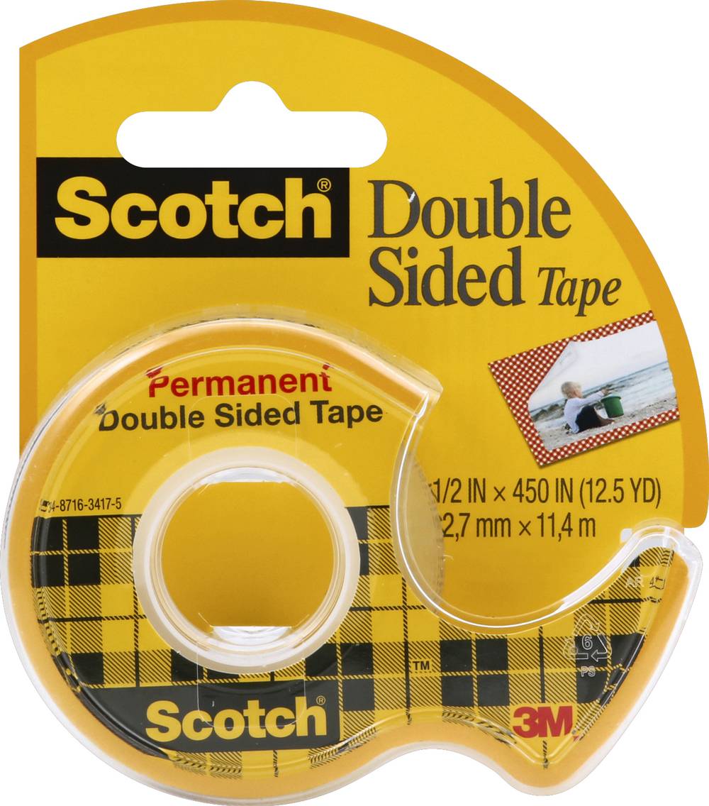 Scotch Double Sided Permanent Tape