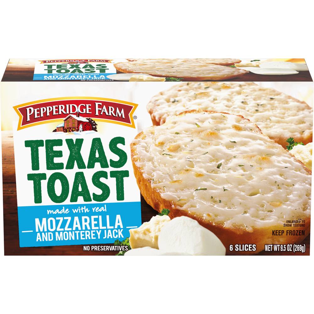 Pepperidge Farm Mozzarella & Monterey Jack Texas Toast (9.5 oz, 6 ct)