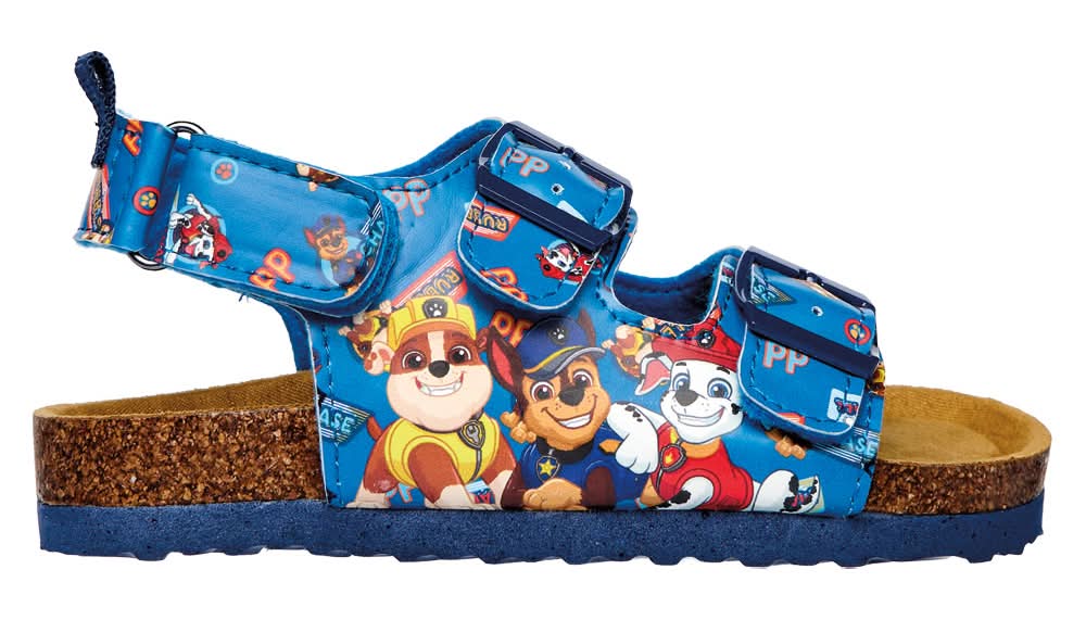 Paw Patrol Toddler Character Footbed Sandal - Size 9