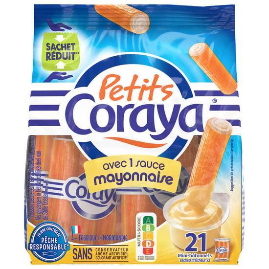 Coraya Petit Coraya - Sauce mayonaise - x20 210g