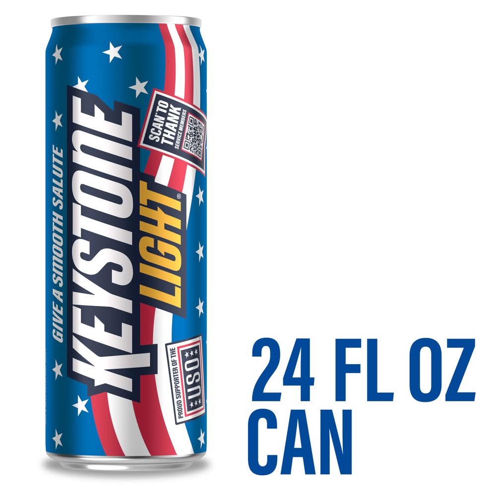 Keystone Light Domestic Beer (24 fl oz)