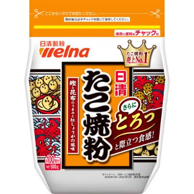 日清製粉ウェルナ　たこ焼き粉　５００ｇ