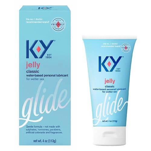 K-Y Jelly Personal Water Based Lubricant - 4.0 oz