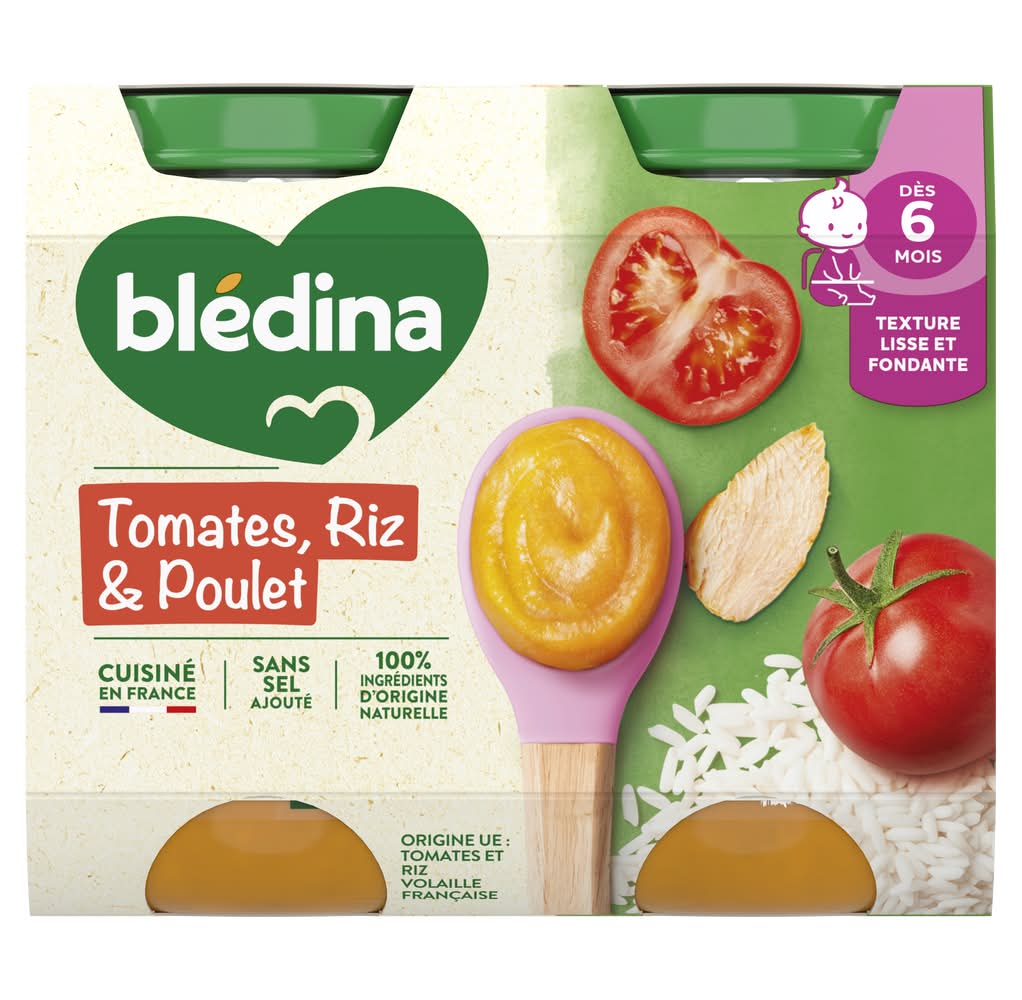 Blédina - Tomate riz poulet dès 6 mois (400g)