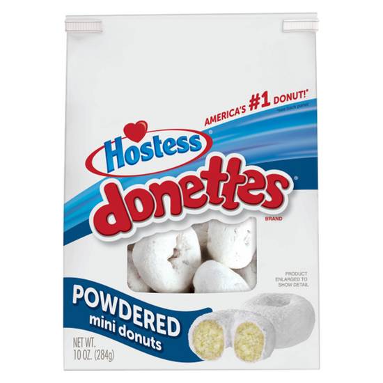 Hostess Donettes Powdered Mini Donuts Bag 10oz