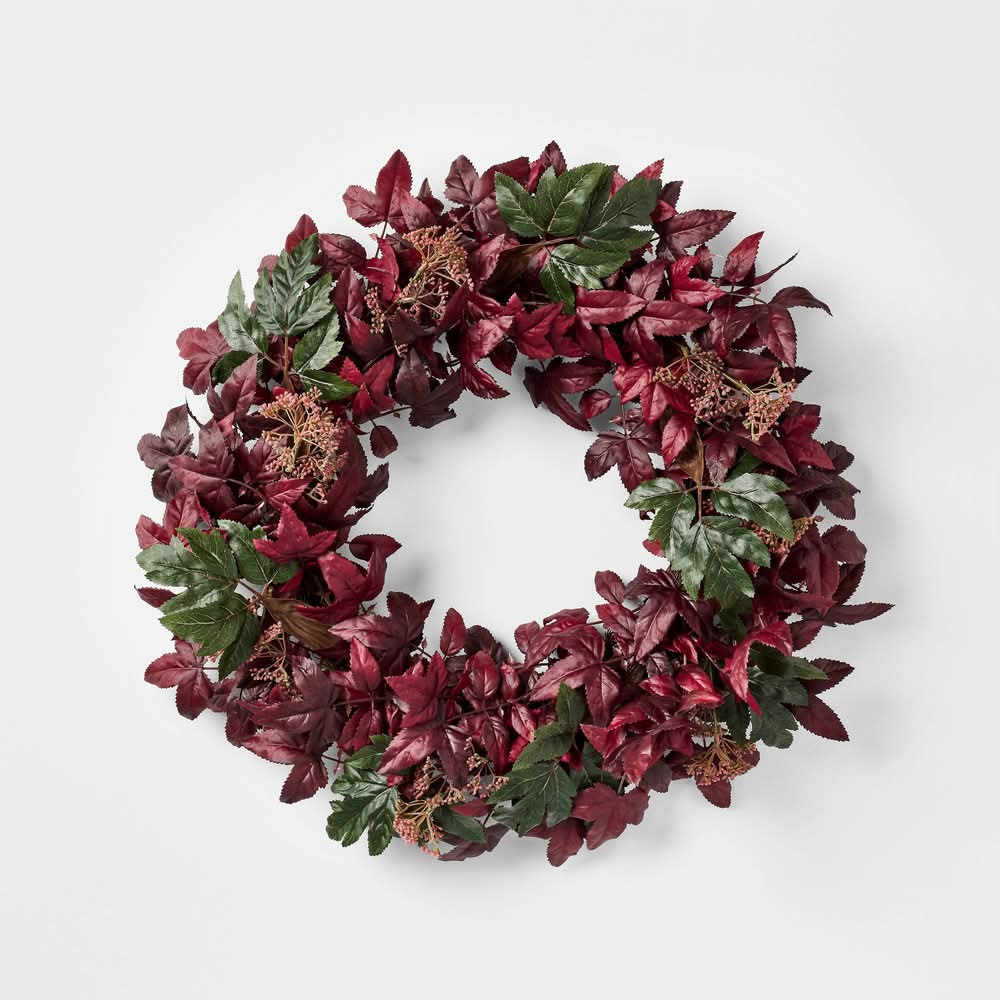 Threshold Designed With Studio Mcgee Plum Berry Wreath