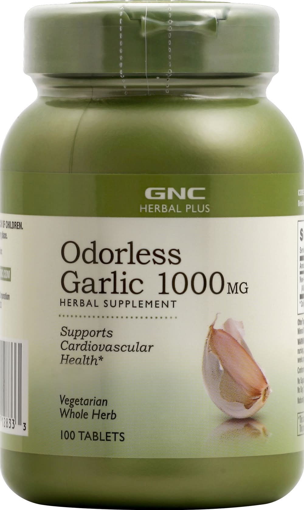 GNC Odorless Garlic 1000 mg Herbal Supplement (10.6 oz)