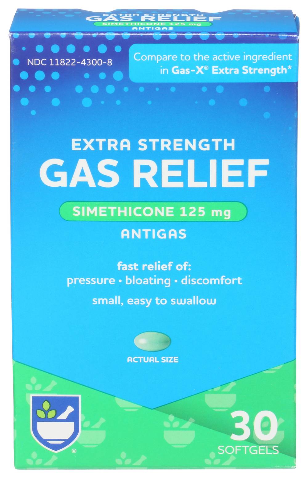 Rite Aid Extra Strength Gas Relief Softgels (30 ct)