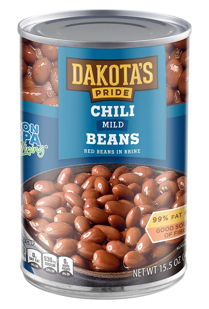 Dakota's Pride Mild Chili Red Beans in Brine (15.5 oz)