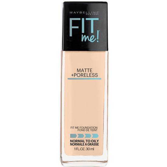 Maybelline Fit Me Matte Foundation, Classic Ivory (1 ea)