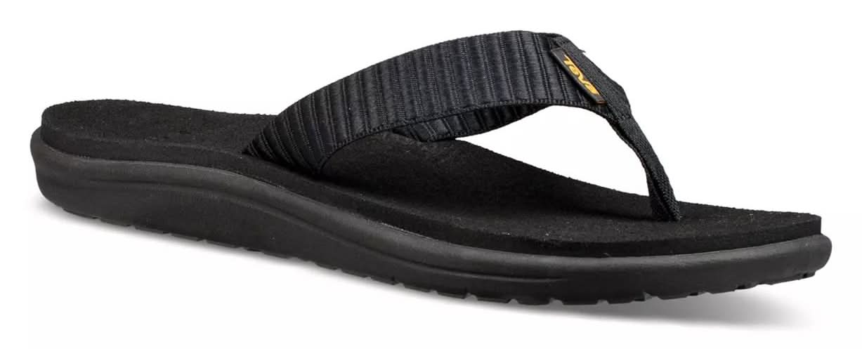 Teva Voya Flip Flop (Black Medium - 10)