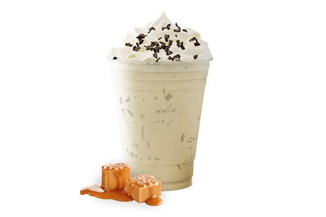 SALTED CARAMEL CHOCOLATEY CHIP SHAKE