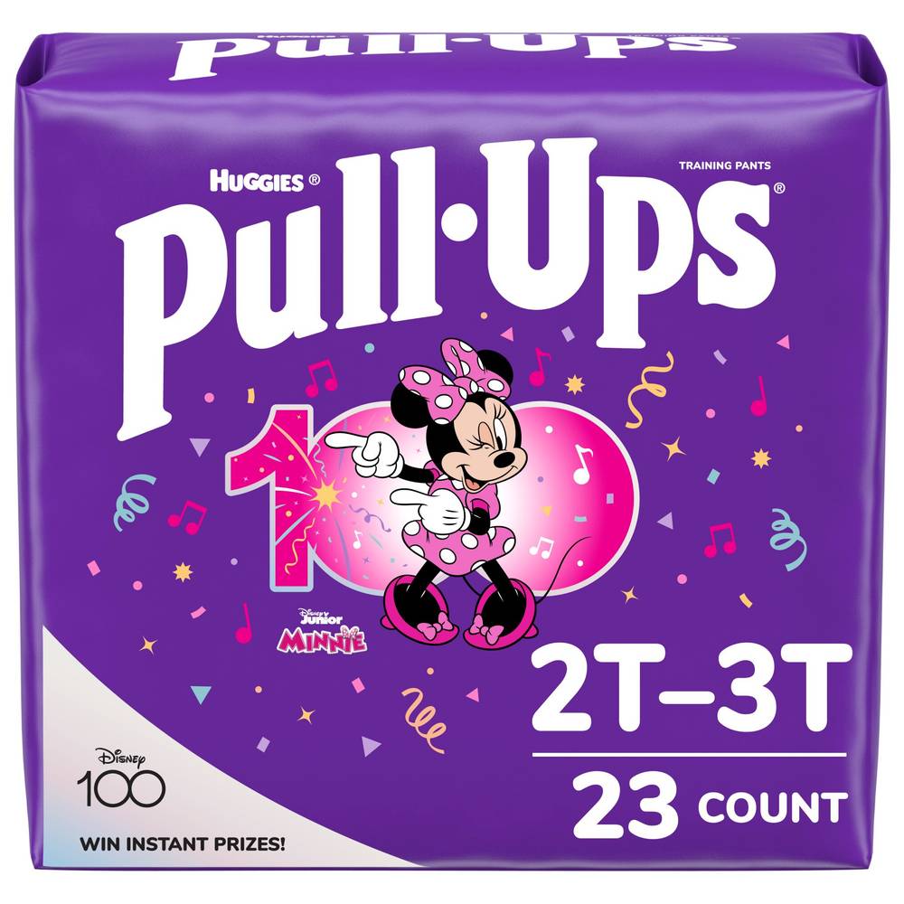 Huggies Pull-Ups Girls' Training Pants, 2T-3T, 23 CT