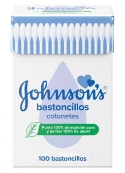 Bastoncillos Johnson's Baby 100 ud.