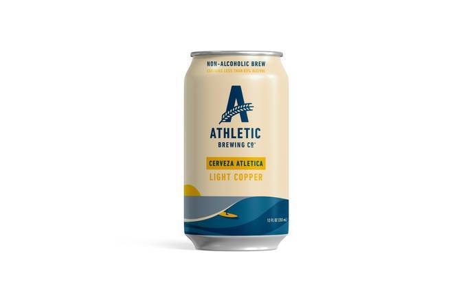 Athletic Brewing Co. Brewing Cerveza Atletica Light Copper (6 x 12 fl oz)