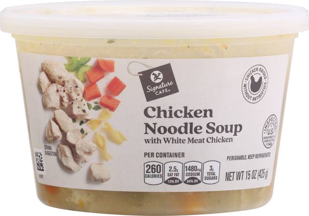 Signature Cafe Chicken Noodle Soup