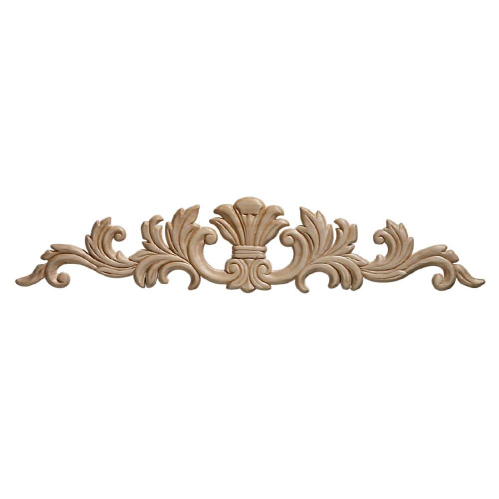 Ornamental Mouldings 16.688-in W x 3.5-in H Unfinished Applique | 3364PKWHW