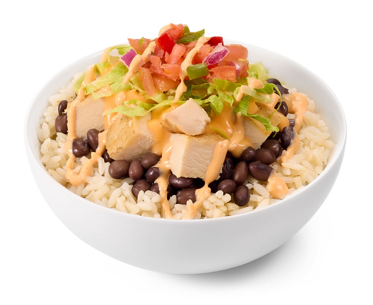 Roasted Chicken Burrito Bowl