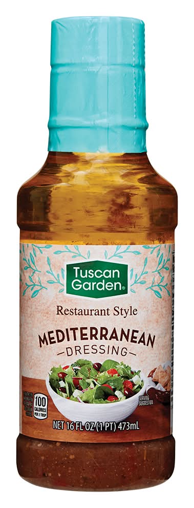 Tuscan Garden Mediterranean Salad Dressing, Restaurant Style (16 fl oz)