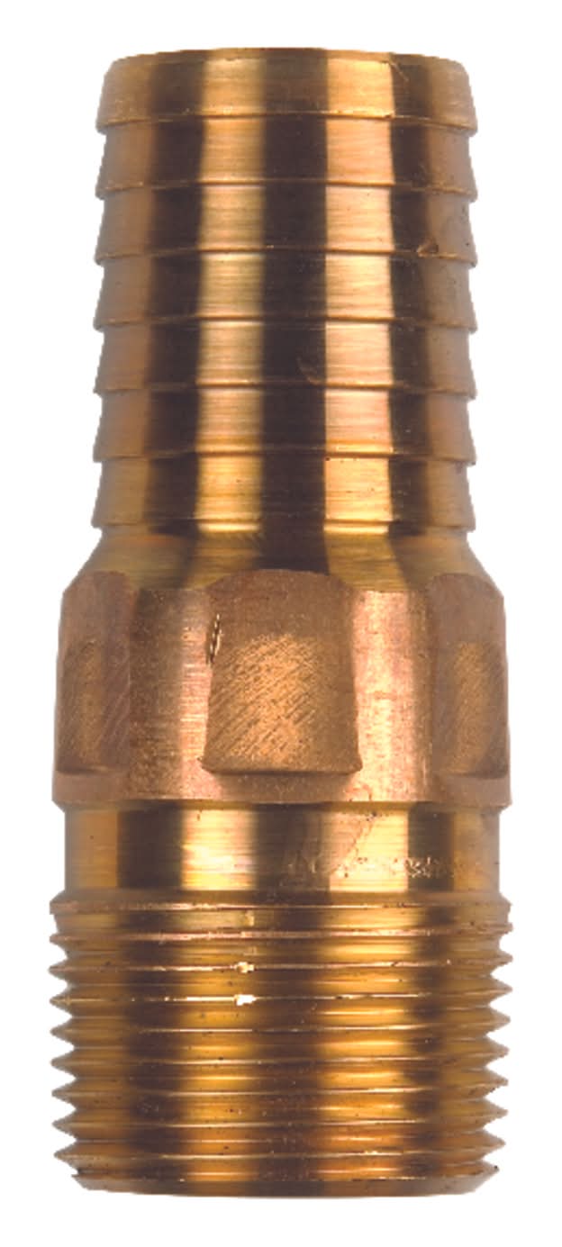 Campbell Red Brass 1 In. Male Adapter