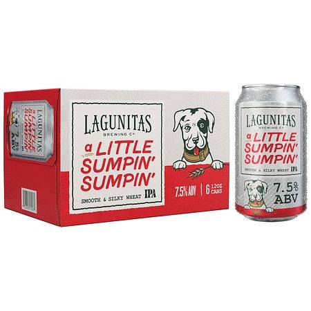 Lagunitas Little Sumpin Smooth & Silky Wheat Ipa (6 x 12 oz)