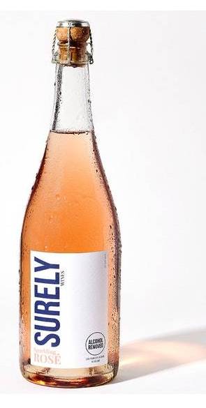 Surely Wines Non-Alcoholic Sparkling Rosé (24 fl oz)