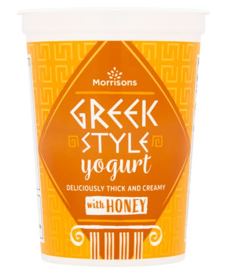 Morrisons Honey, Greek Style Yogurt (450g)