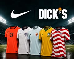 Nike Match Day Kits Fulfilled by DICK’S