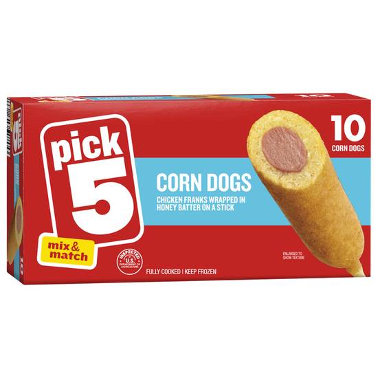 Pick 5 Corn Dogs 10 ct