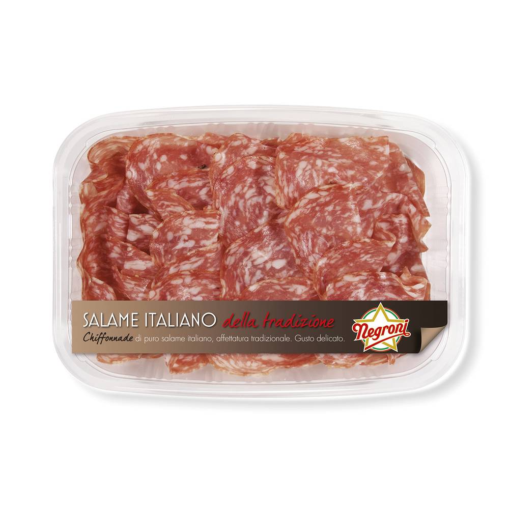 Negroni - Chiffonnade de saucisson italien (85g)