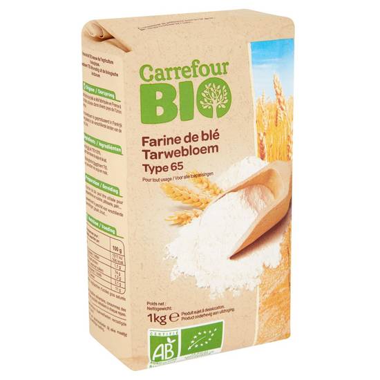 Carrefour Bio Farine de Blé Type 65 1 kg